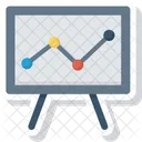 Businessgraph Geschaftsprasentation Graphboard Symbol