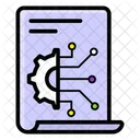 Business Intelligence BI Datei Dateikonfiguration Symbol