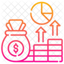 Geschäftsinvestitionen  Symbol