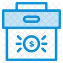 Unternehmensinvestitionen Investitionen Tasche Symbol