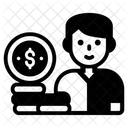 Geschäftsinvestor  Symbol