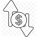 Geschaftsrichtung Richtungspfeil Pfeil Nach Oben Symbol