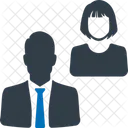 Geschäftsleute  Symbol