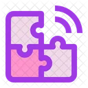 Geschaftslosung Losung Puzzle Icon