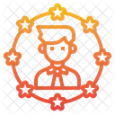 Geschäftsmann Fähigkeit  Symbol