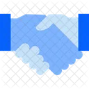 Partnerschaft Geschaft Deal Symbol