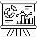 Geschäfts Präsentation  Symbol