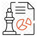 Geschäftsstrategie  Symbol