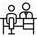 Geschäftstreffen  Symbol