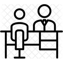 Geschäftstreffen  Symbol