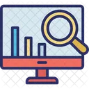 Geschaftsuberwachung Datenanalyse Datenuberwachung Icon