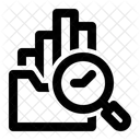 Geschäftsverfolgung  Symbol