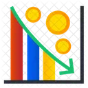 Geschäftsverlust  Symbol