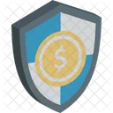 Geschaftsversicherung Geschaftsschutz Dollar Shield Icon