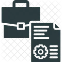 Geschaftsvertrag Geschaftsdokument Geschaftsdatei Icon