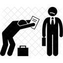 Geschaftsvorschlag Bitte Geschaftsinvestor Symbol
