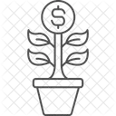 Geschäftswachstum  Symbol