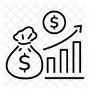 Geschäftswachstum  Symbol