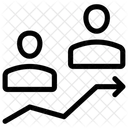 Geschäftswachstum  Symbol