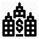 Geschäftszentrum  Symbol