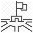 Geschäftsziel  Symbol