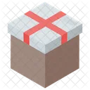 Paket Lieferbox Geschenkbox Icon