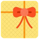 Quadratische Geschenkbox Symbol