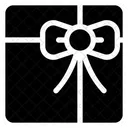 Quadratische Geschenkbox Symbol