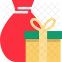 Geschenk Weihnachten Box Symbol