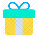 Box Geschenk Gegenwart Symbol