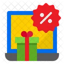 Geschenk Rabatt Einkaufen Icon