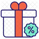 Geschenkangebot  Symbol