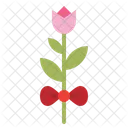 Geschenk Blume  Symbol