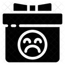 Schlechtes Geschenk Box Symbol