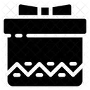 Zickzack Geschenkbox Symbol