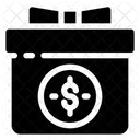 Geldgeschenk Box Symbol