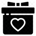 Liebesgeschenk Box Symbol