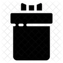 Langes Geschenk Box Symbol