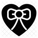 Herz Geschenk Box Symbol