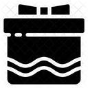 Kurve Geschenk Box Symbol