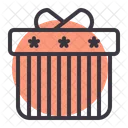 Schenken Feiern Prasentieren Symbol