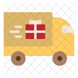 Geschenk-LKW  Symbol