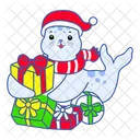 Robbe Narwal Arktis Symbol