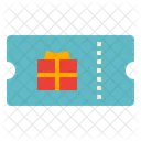 Geschenkticket  Symbol