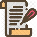 Geschichte Alt Lektion Symbol
