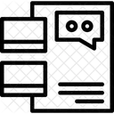 Geschichtenerzählen  Symbol