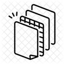 Schichtdruck Verbunddruck Mehrschichtig Symbol