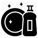 Geschirrspulen Spulmittel Geschirrspuler Symbol