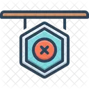 Geschlossen Zeichen Cafe Symbol