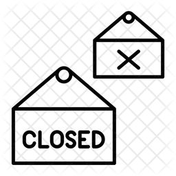 Geschlossen  Symbol